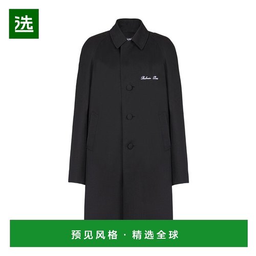 香港直邮Balmain 徽标刺绣大衣 CH1UE165XG88