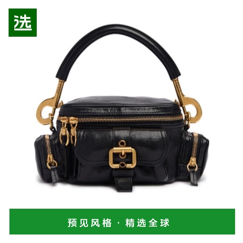 香港直邮Chloe 小号徽标单肩包 80I-V6A033