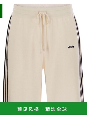 香港直邮AUTRY 男士 短款粘胶纤维裤子 SHPMC5WW white白色 舒适