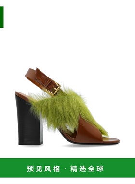 香港直邮MARNI 女士凉鞋 SAMS030810P7614ZP084 SS2026 绿色