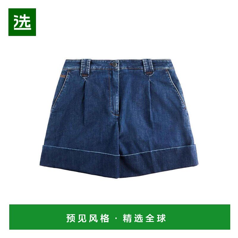 香港直邮FAY 女士休闲裤 NTW8350480LXC1U604 SS2025 蓝色 Shorts - 选店海外买手直邮出品