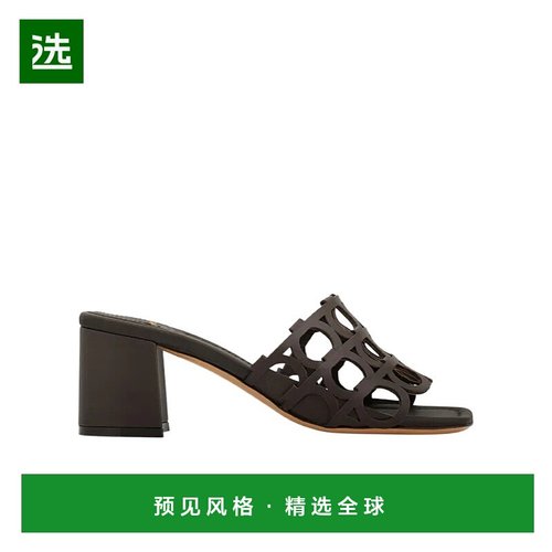 香港直邮Salvatore Ferragamo Gancini高跟凉鞋 01J959