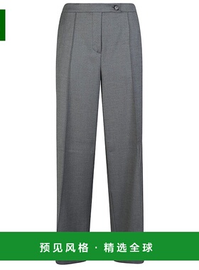 1h可退 香港直邮Pinko 品高 女士 直筒褲 106140A30C grey灰色 舒