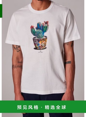 香港直邮PAUL SMITH 男士T恤 M2R011RTP541601 AW2025 白色