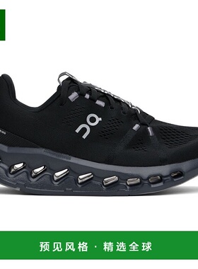 1h可退 香港直邮On 男士 黑色 Cloudsurfer 运动鞋 3MD10420485