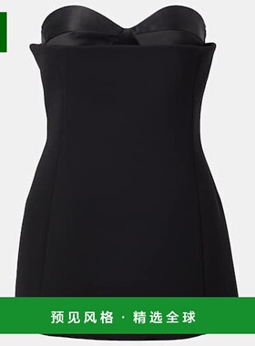 1h可退 香港直邮KHAITE 女士 Ayla crêpe 紧身胸衣 black黑色 舒
