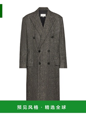 香港直邮Maison Margiela 双排扣羊毛西装大衣 S67AA0064M35668