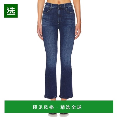 1h可退 香港直邮mother 女士 Lil' Hustler 小号及踝牛仔裤 P3071