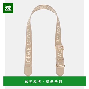 香港直邮LOEWE 罗意威 女士 Anagram strap 皮革饰边包袋配件