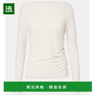 香港直邮MaxMara crêpe 麦斯玛拉 Catullo 褶皱针织 女士 1h可退