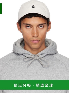 1h可退 香港直邮CARHARTT WIP 男士 白色 Madison Logo 棒球帽 I0
