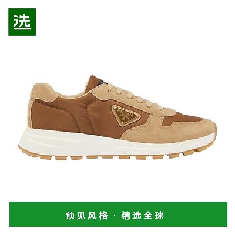 欧洲直邮Prada/普拉达 Prax 01 绒面革运动鞋正品品牌休闲百