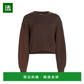 美国直邮 圆领长袖 rag 1h可退 bone 复古风格 运动衫 女士卫衣