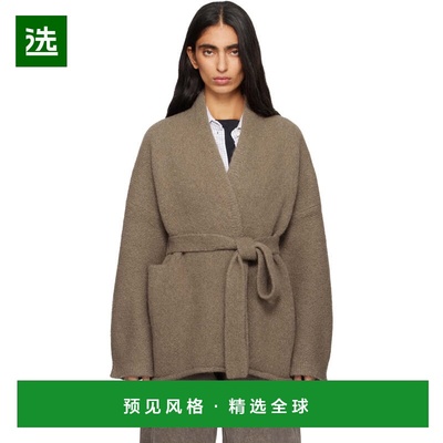 1h可退 香港直邮Lauren Manoogian 女士 驼色 Coto 开衫 AW25C130