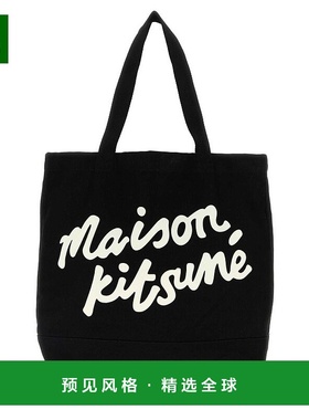 1h可退 香港直邮MAISON KITSUNE 女士 手寫托特包 PW05124WW9042