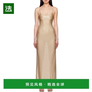香港直邮Alaia AA9R2632K030A长裙 吊带连衣裙
