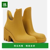 香港直邮Burberry Rachel 巴宝莉 1h可退 女士 短靴 yellow黄