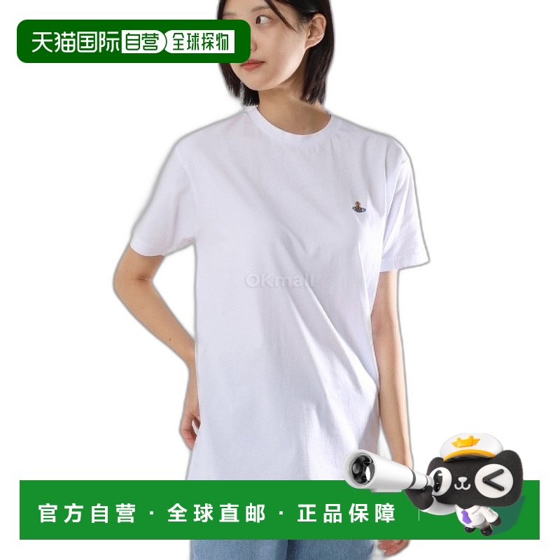韩国直邮Vivienne Westwood 经典 T恤 ORB Logo 100%纯棉 2023春