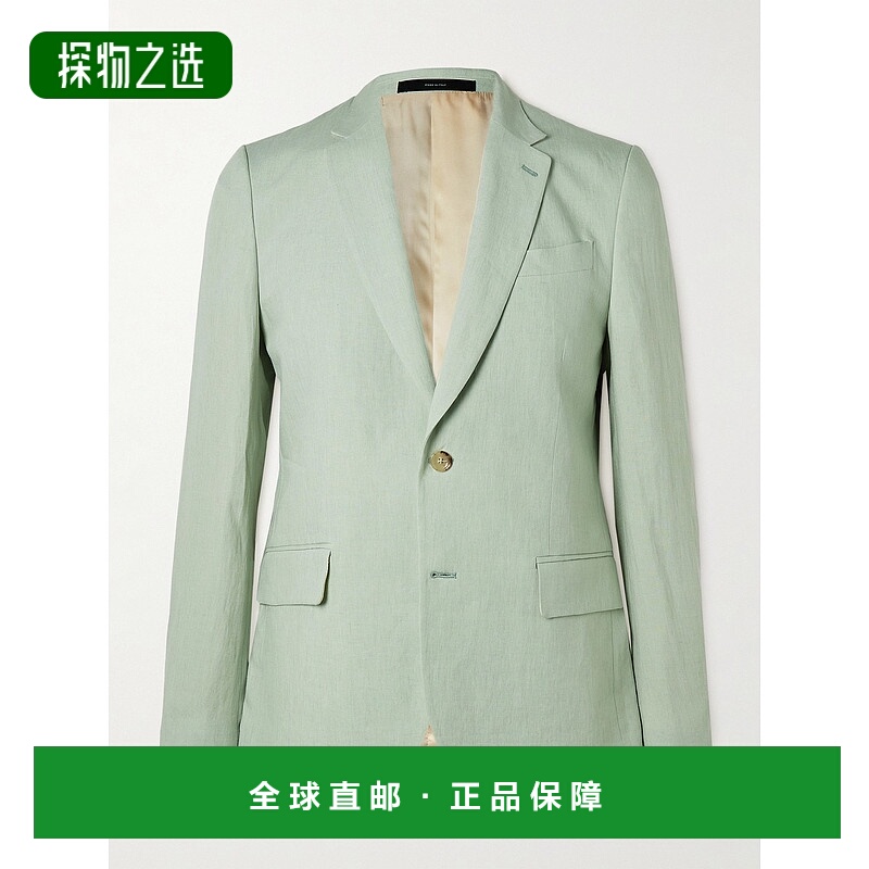 香港直邮Paul Smith 保罗·史密斯 男士 Soho 亚麻西装外套 M1R15