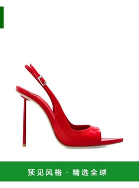 香港直邮LE SILLA 女士凉鞋 6604F100BXPPGSL895 SS2026 高跟红色