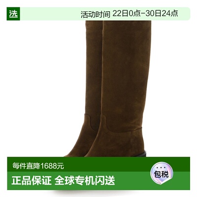 【日本直邮】PASCUCCI　女士　长靴正品高档 时尚百搭舒适高级感