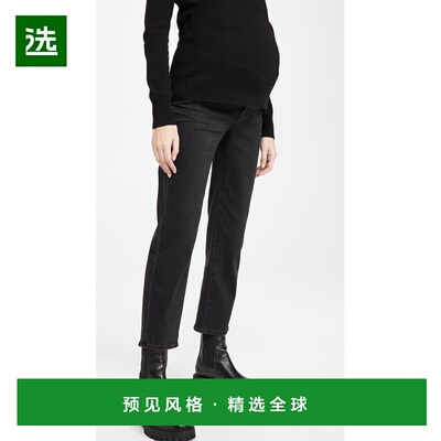 1h可退 香港直邮Paige 女士 Noella 孕妇装直脚牛仔裤  舒适时尚