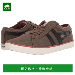 1h可退 【美国直邮】gola/高乐男士休闲鞋运动系带帆布潮流时尚