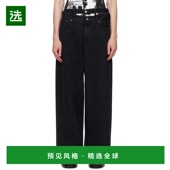 牛仔裤 1h可退 2428 Project黑色多腰带牛仔裤 男装 美国直邮