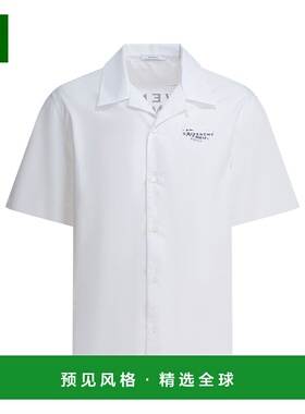 香港直邮GIVENCHY 男士衬衫 BM618F1YJQ100WHITE SS2026 白色