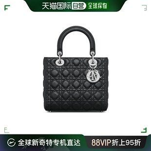 M0565PWRT DIOR中号单肩包 黑色LADY 香港直邮Dior