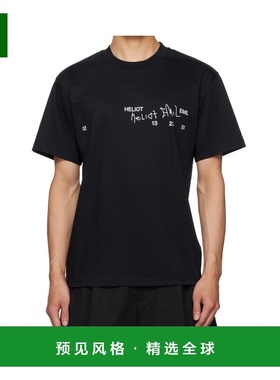 香港直邮HELIOT EMIL 男士T恤 PREAW25M09141BLK01COTTONBLACK