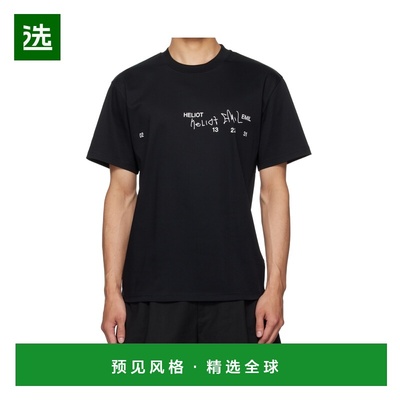 香港直邮HELIOT EMIL 男士T恤 PREAW25M09141BLK01COTTONBLACK
