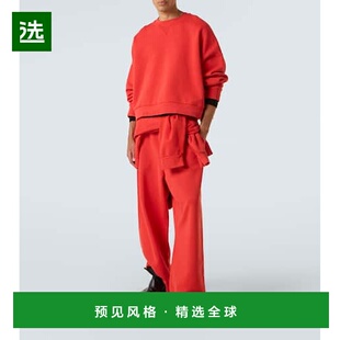 1h可退 香港直邮Entire Studios 男士 棉质针织运动衫 red红色 舒