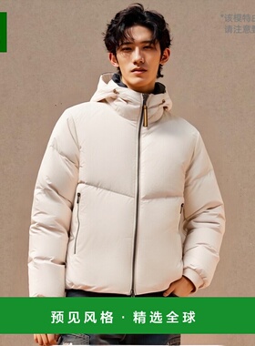 1h可退 欧洲直邮K-WAY 男士羽绒服 K4127GWAK7鸭绒