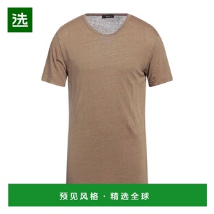 1h可退 香港直邮Replay 男士 基础款T恤 brown棕色 舒适时尚