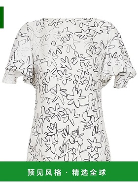 香港直邮Chloe 花卉印花T恤 C24UHT29302