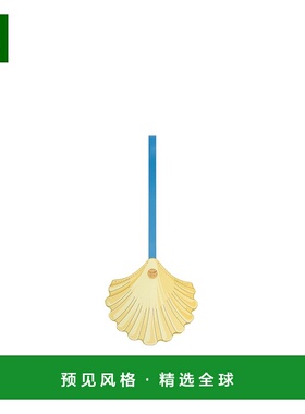 香港直邮Versace 皮革贝壳坠饰 10211361A15453钥匙扣