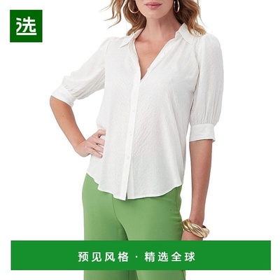 1h可退 【美国直邮】trina turk 女士 上装T恤潮流穿搭时尚透气高