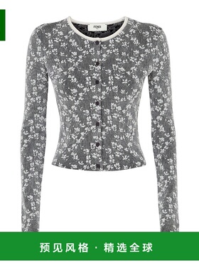 香港直邮Fendi 提花开衫 FZE517ATPW针织衫