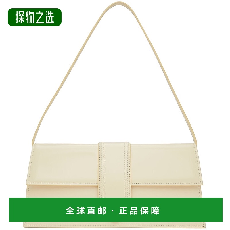 香港直邮Jacquemus 女士 灰白色 Le Bambino Long 手提包 23H221B