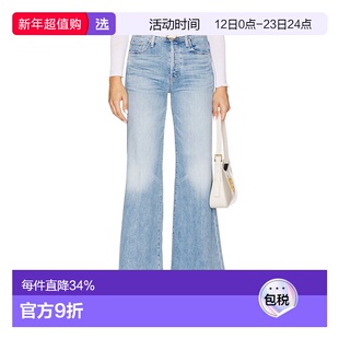 1h可退 香港直邮mother 女士 Tomcat Skimp 卷边牛仔裤 10115259