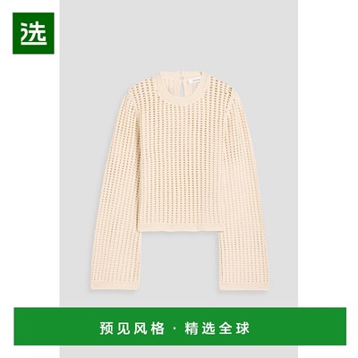 1h可退 香港直邮Frame Denim 女士 钩花棉质毛衣 WS25KSW033ABST