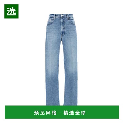 1h可退 香港直邮mother 女士 Lasso 弹力牛仔裤 104781296OWR