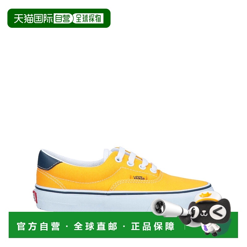 1h可退 香港直邮Vans 范斯 女士 运动鞋 yellow黄色 舒适时尚