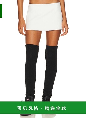 1h可退 香港直邮Danielle Guizio 女士 超细迷你弹力半身裙 H2330