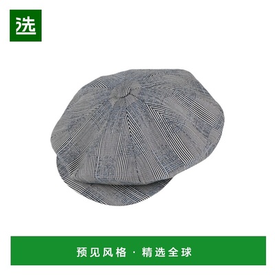 1h可退 香港直邮Borsalino 女士 帽子 blue蓝色 舒适时尚八角帽