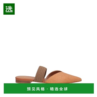 1h可退 香港直邮Malone Souliers 女士 Mules 木屐 brown棕色 舒
