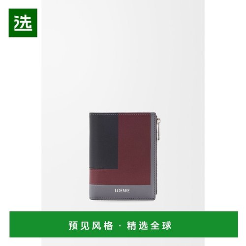 1h可退 欧洲直邮LOEWE (2025新品) 纳帕小牛皮超薄紧凑型钱包卡包
