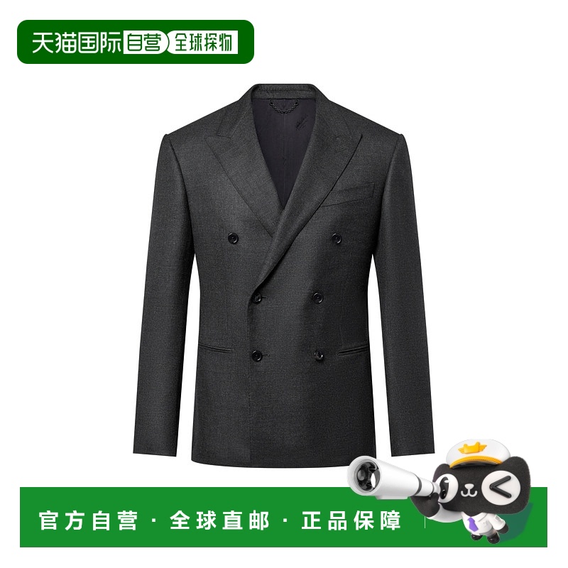 欧洲直邮LOUIS VUITTON(路易威登)Pont Neuf 双排扣羊绒羊毛夹克