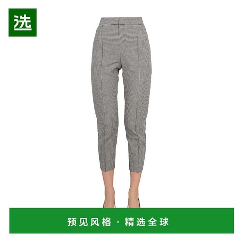 香港直邮Isabel Marant 徽标休闲裤 PA0031直筒裤七分裤